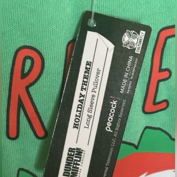 The Office NWT Festive Christmas Sweater - Picture 2 of 3